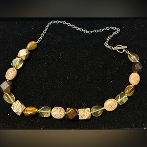 Sigrid Olsen Tigers Eye Chunky Necklace